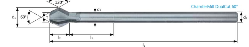 ChamferMill DualCut cutter